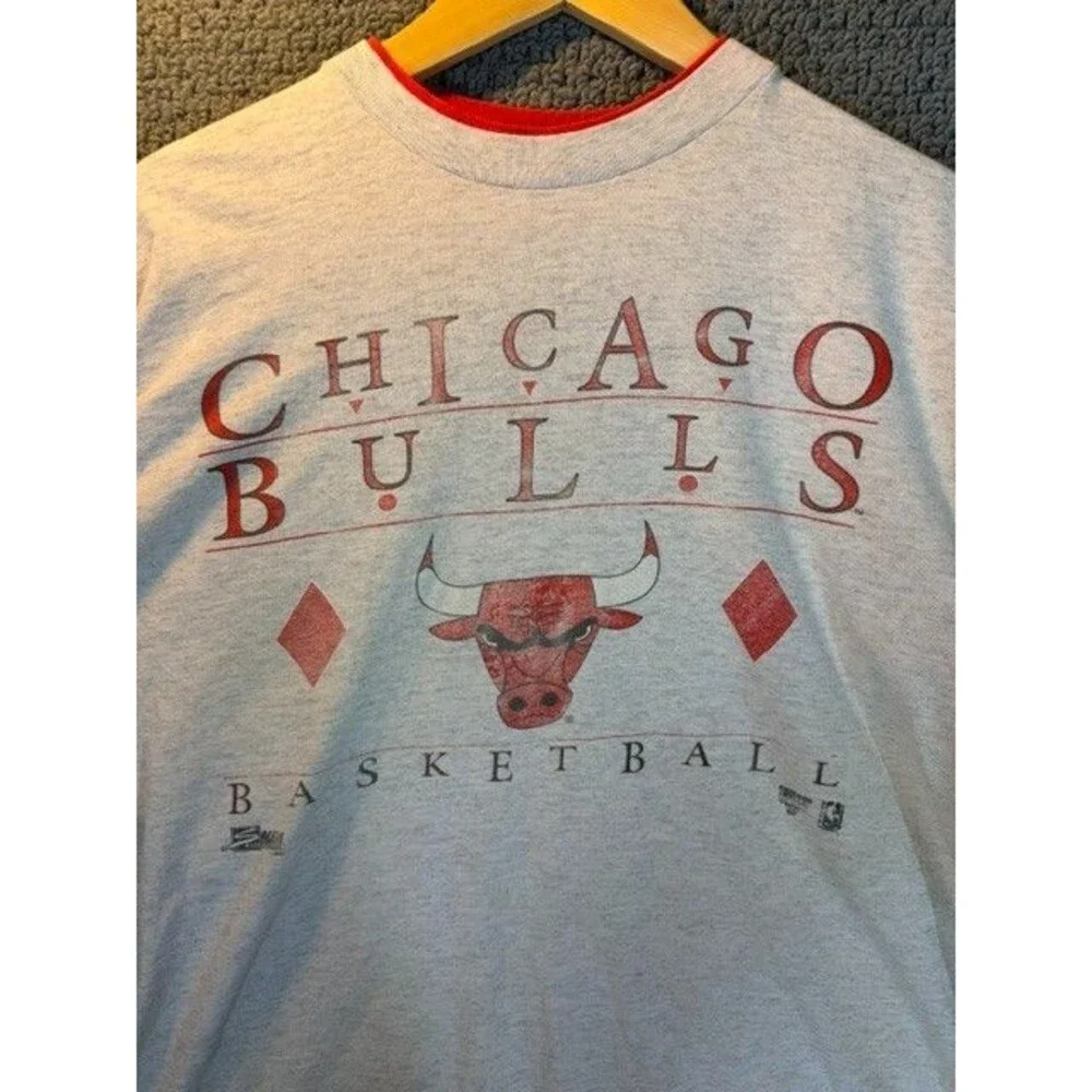 1991 Chicago Bulls Shirt /Salem Sportswear / Vintage / XL